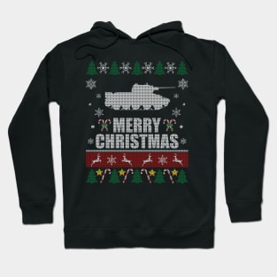 Military Tank Christmas Hoodie